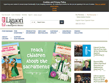 Tablet Screenshot of liguori.org